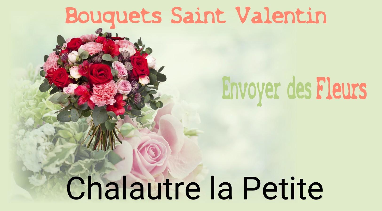 Roses de Saint-Valentin livrées à Chalautre-la-Petite